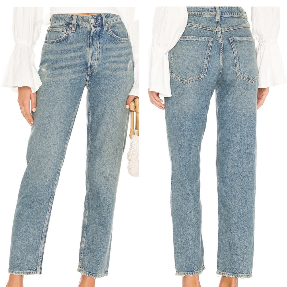 NWT Free People acadia high rise skinny jeans 24